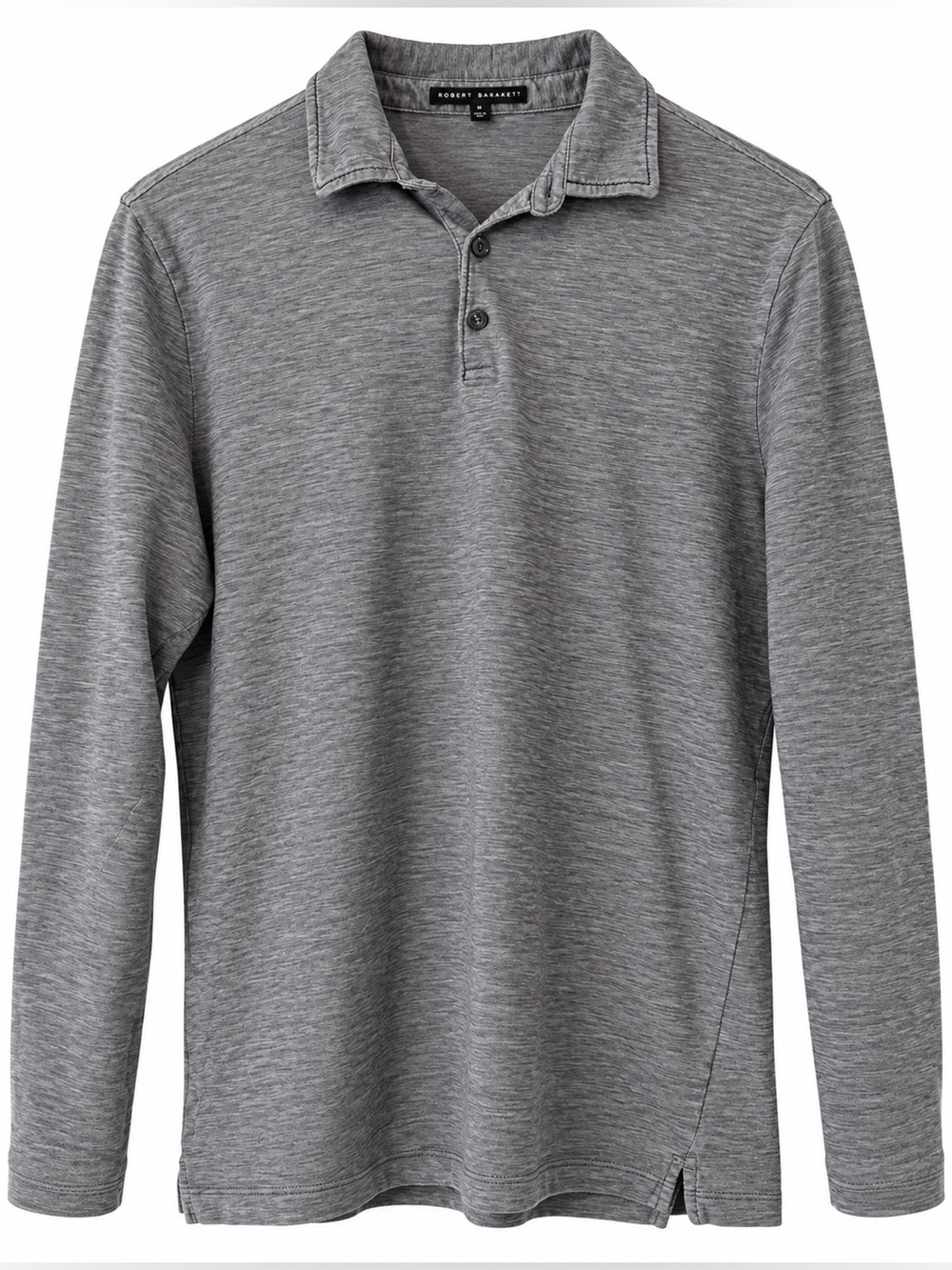 Robert Barakett Long Sleeve Knit Polo - Size M